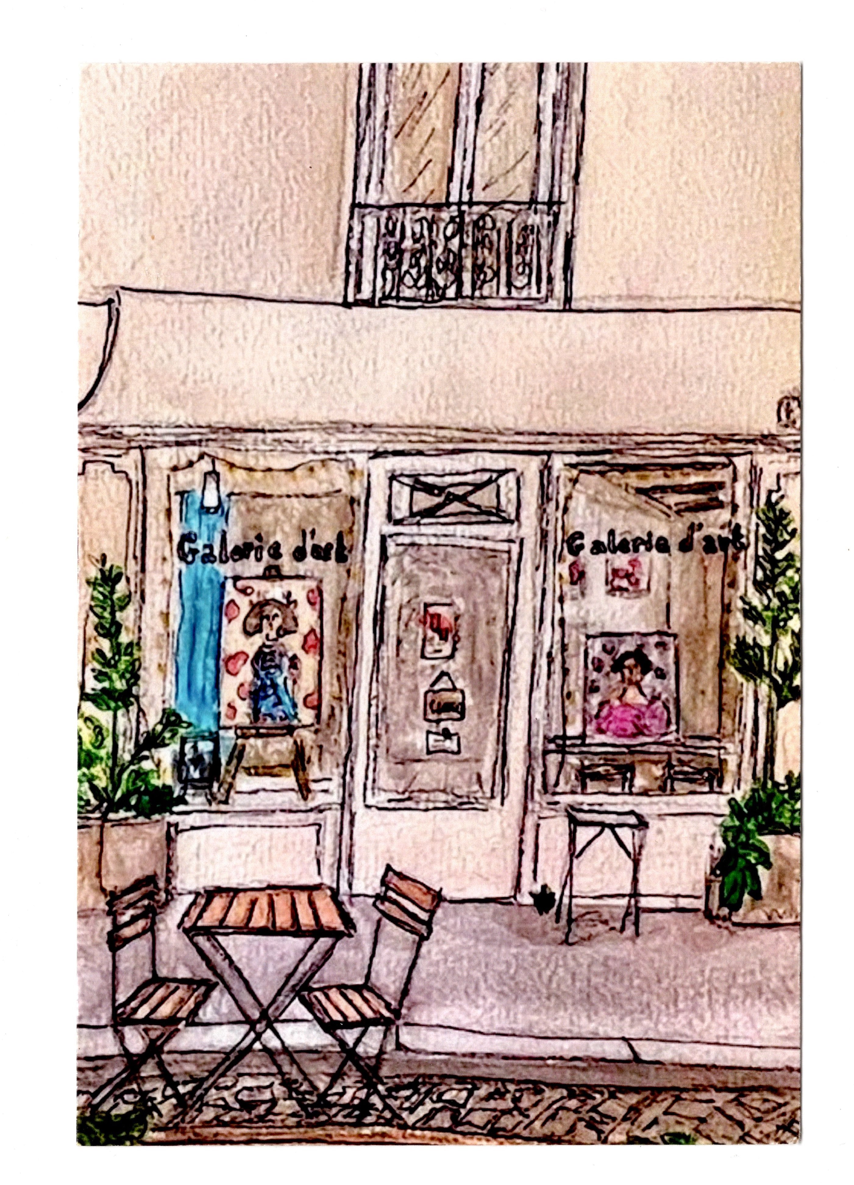 Galerie d'art à Montmartre